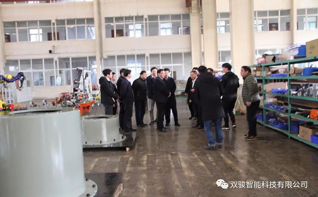 巢湖经开区领导调研走访双骏科技