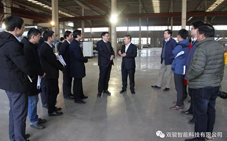 巢湖经开区领导调研走访双骏科技